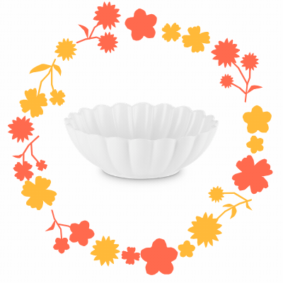 Le Creuset Gerbera Bowl Cotton 650ml